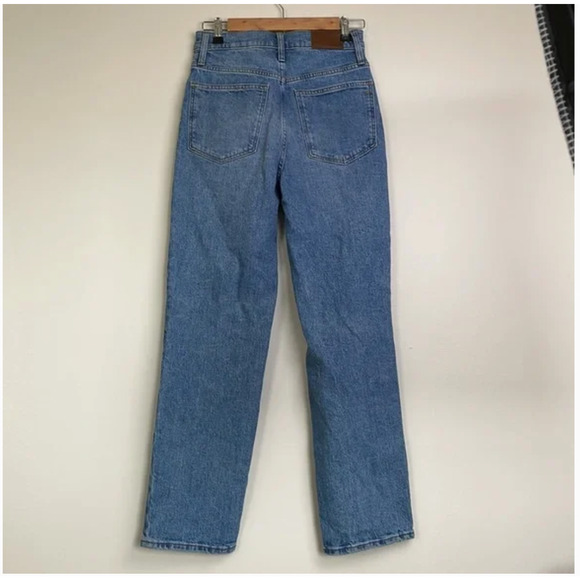 Madewell‎ The Perfect Vintage Straight Jean in Reinhart Wash Size 26 - Picture 5 of 8